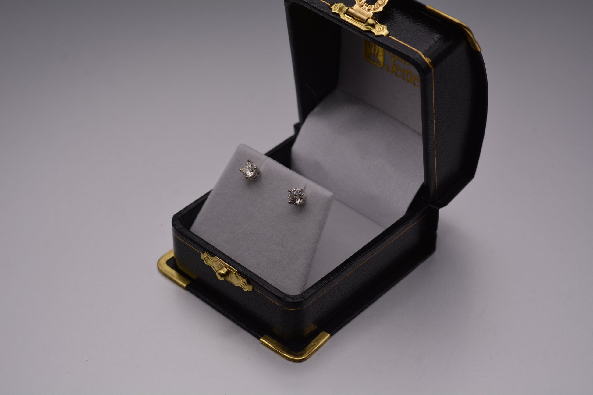 14KT .75CT Diamond Studs