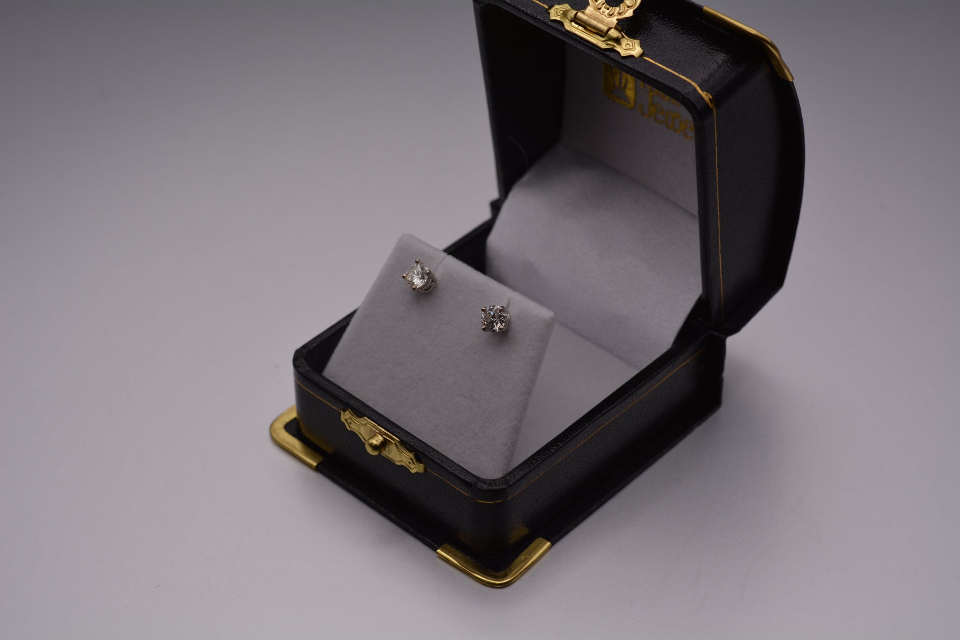 14KT .75CT Diamond Studs