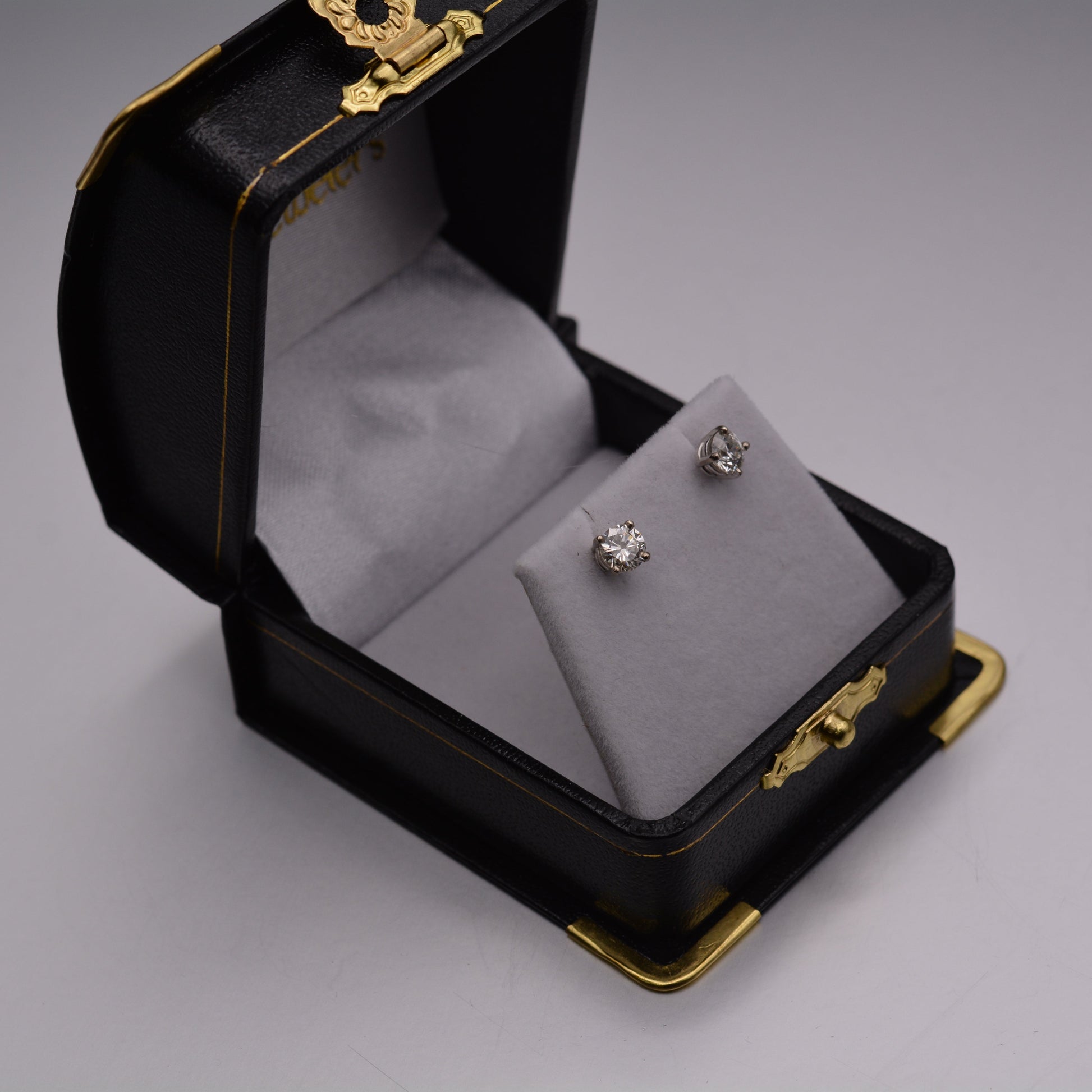 14KT .75CT Diamond Studs