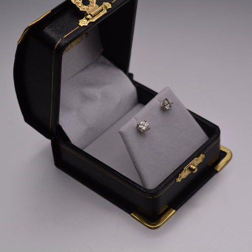 14KT .75CT Diamond Studs
