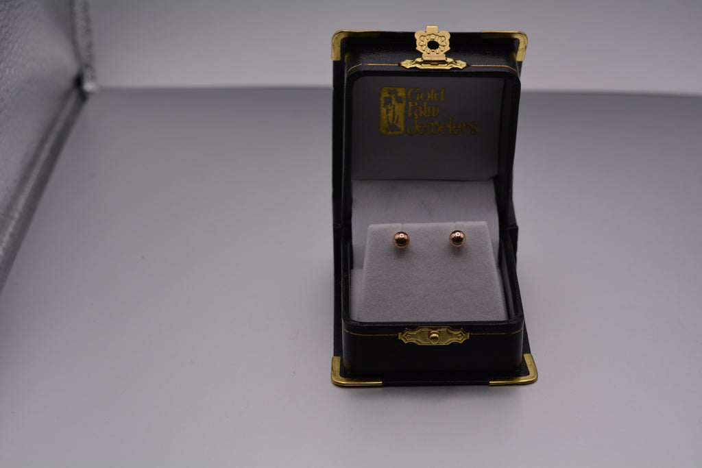 14KT Ball Earrings