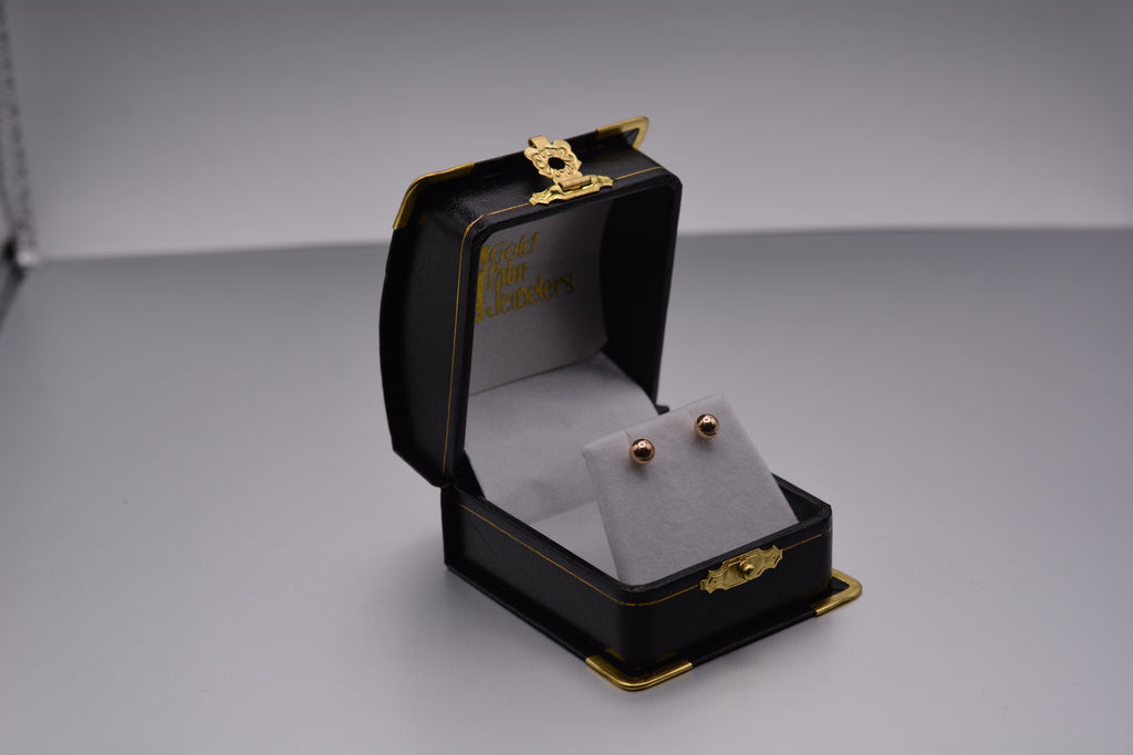14KT Ball Earrings
