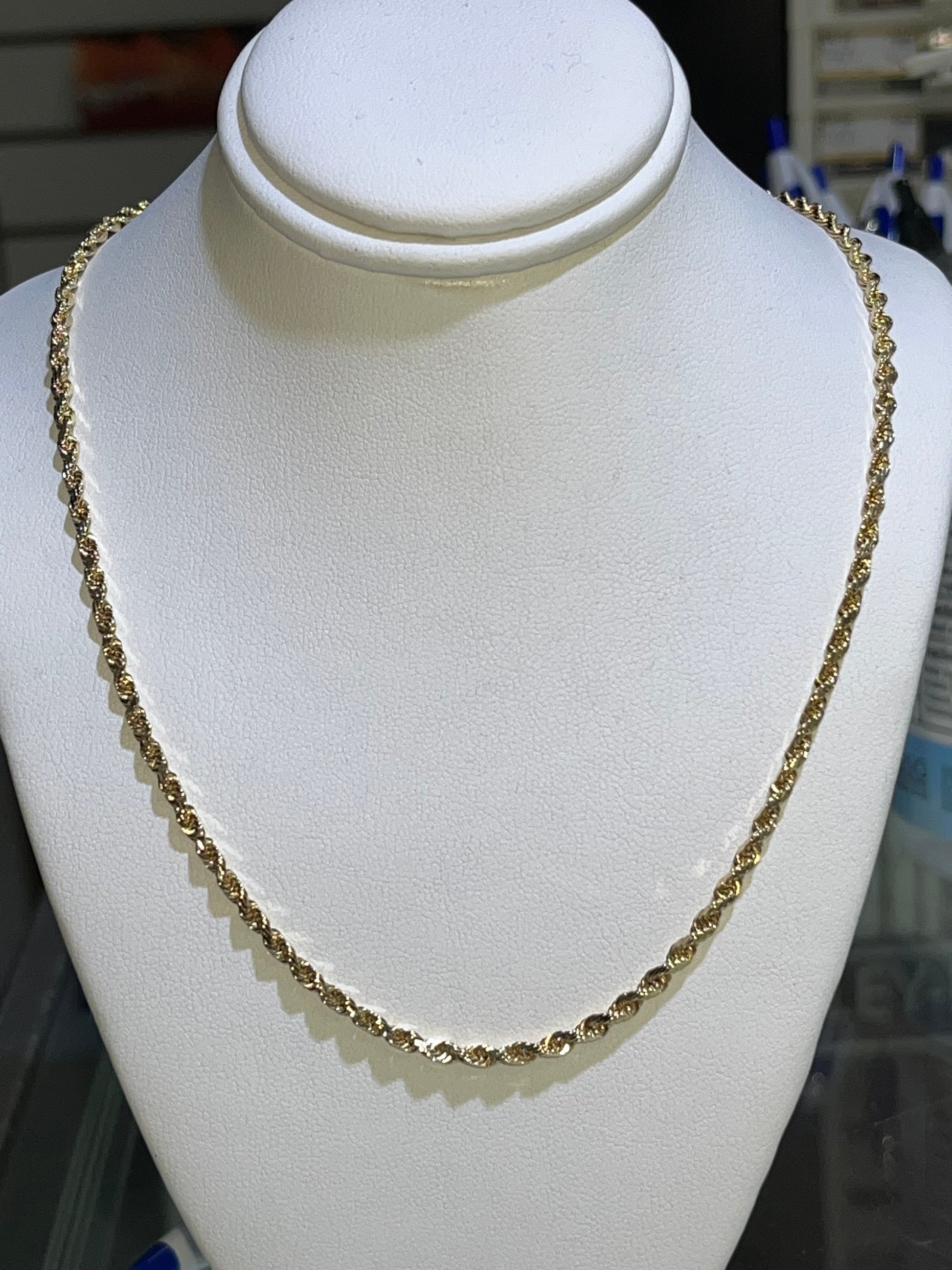 14KT Rope Chain 20"